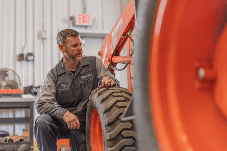 Kubota Service technician