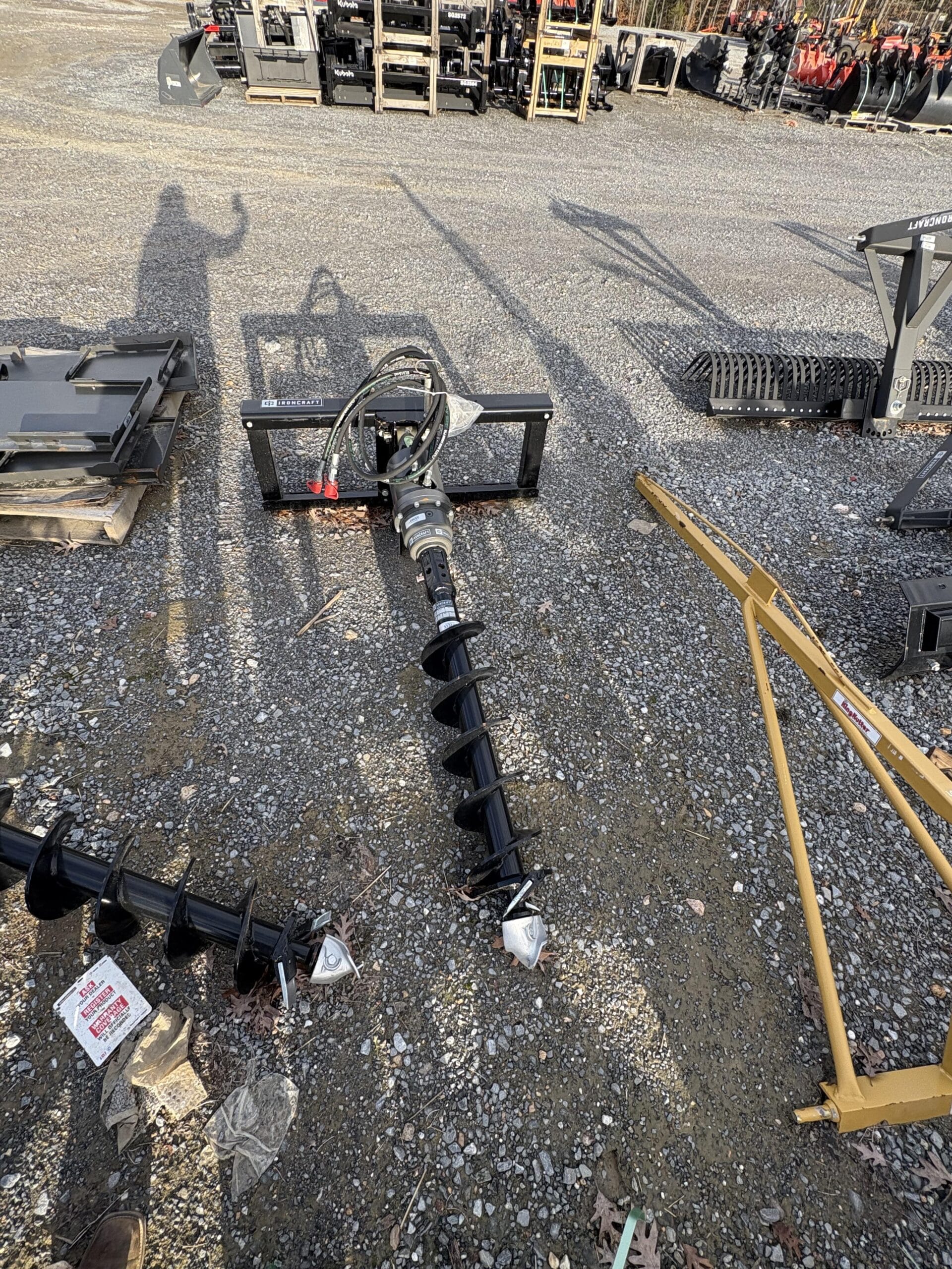 9211 Iron Craft Quick Attach Post Hole Digger