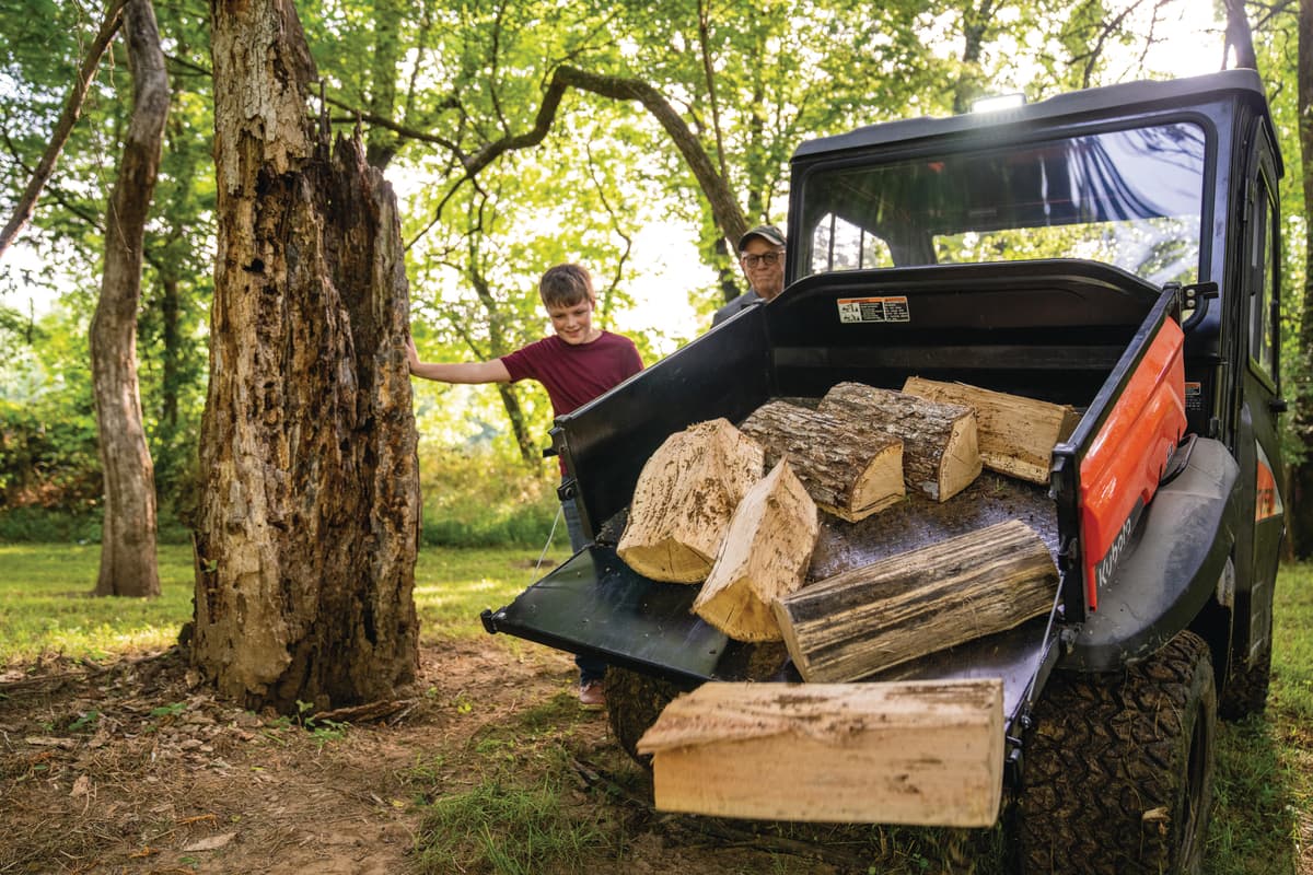Kubota RTV520 with dumping bed